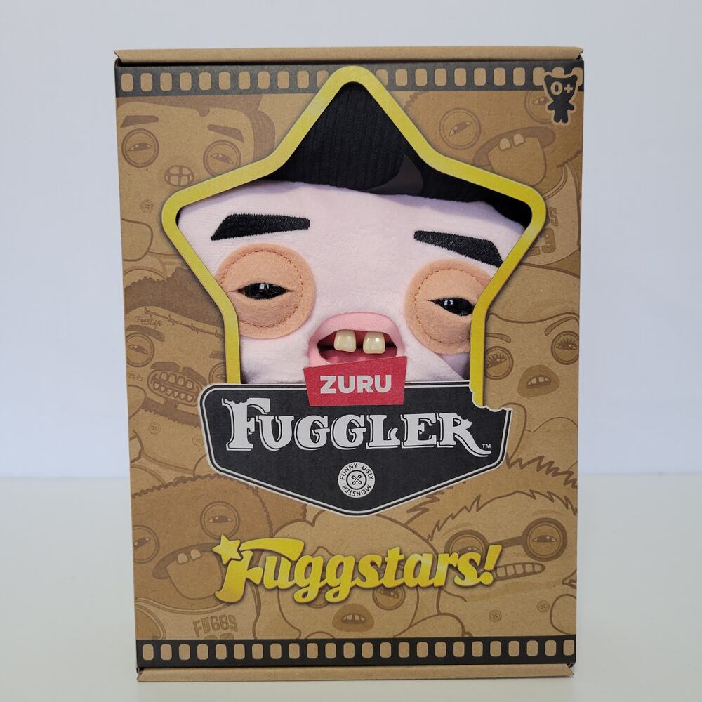 Zuru Fugglers Greaz Elvis Fuggstars Collectible Plush, New